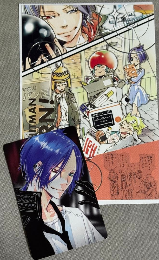 天野明展 凱旋 自撮り風トレーディングカード 六道骸10年後 + ポスト