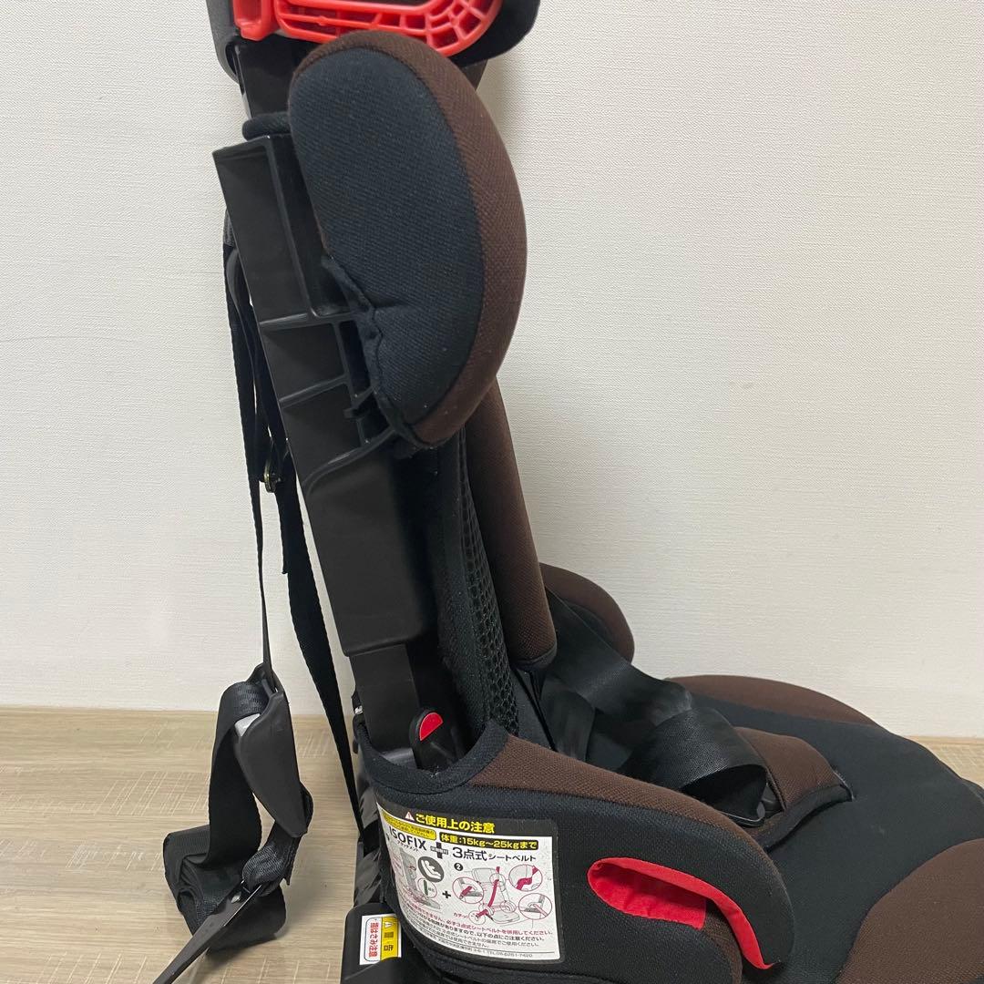 日本育児 トラベルベストEC FIX ISOFIX チャイルドシート　ブラウン