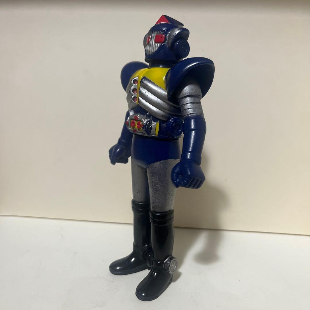 ポピー製 キョーダイン グランゼル ミドルサイズ ソフビ フィギュア 当時物