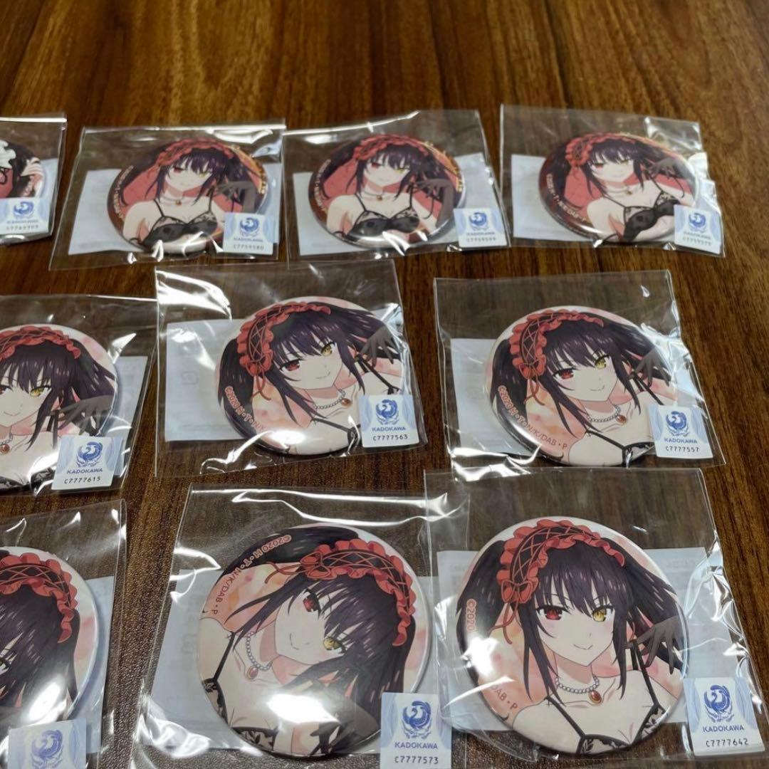 デート・ア・ライブ 時崎狂三 くじコレ 缶バッジ 17点セット