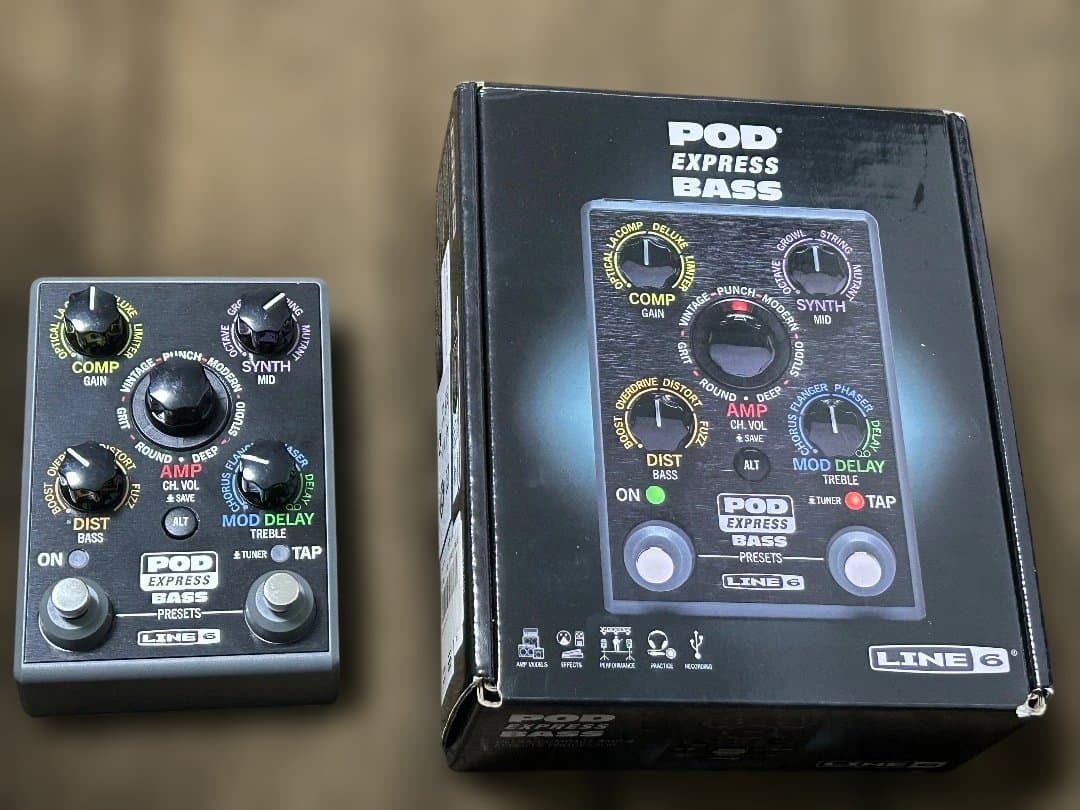 LINE 6 POD Express Bass ベースエフェクター Line 6 POD Express Bass ベースエフェクター マルチエフェクター