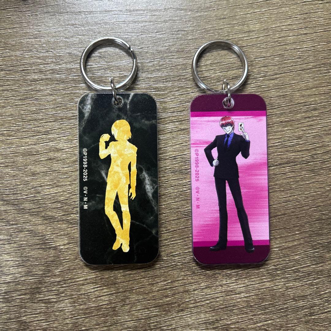 HUNTER × HUNTER スーツ アクリルキータグ クラピカ ヒソカ - メルカリ