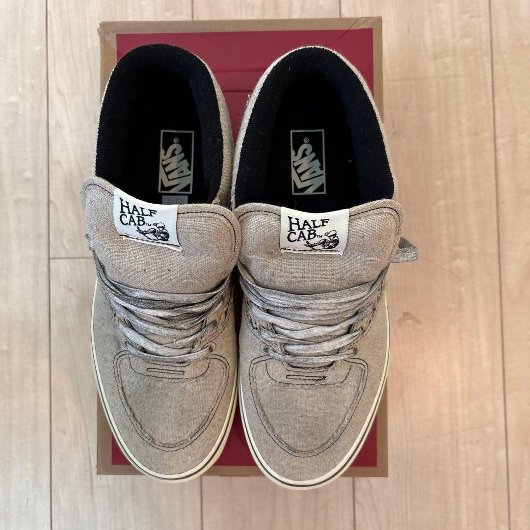 VANS HALF CAB グレー ハイカットスニーカー