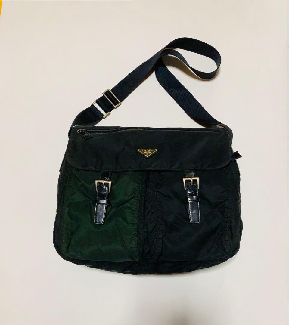 P*v様 PRADA　ショルダーバッグ　黒