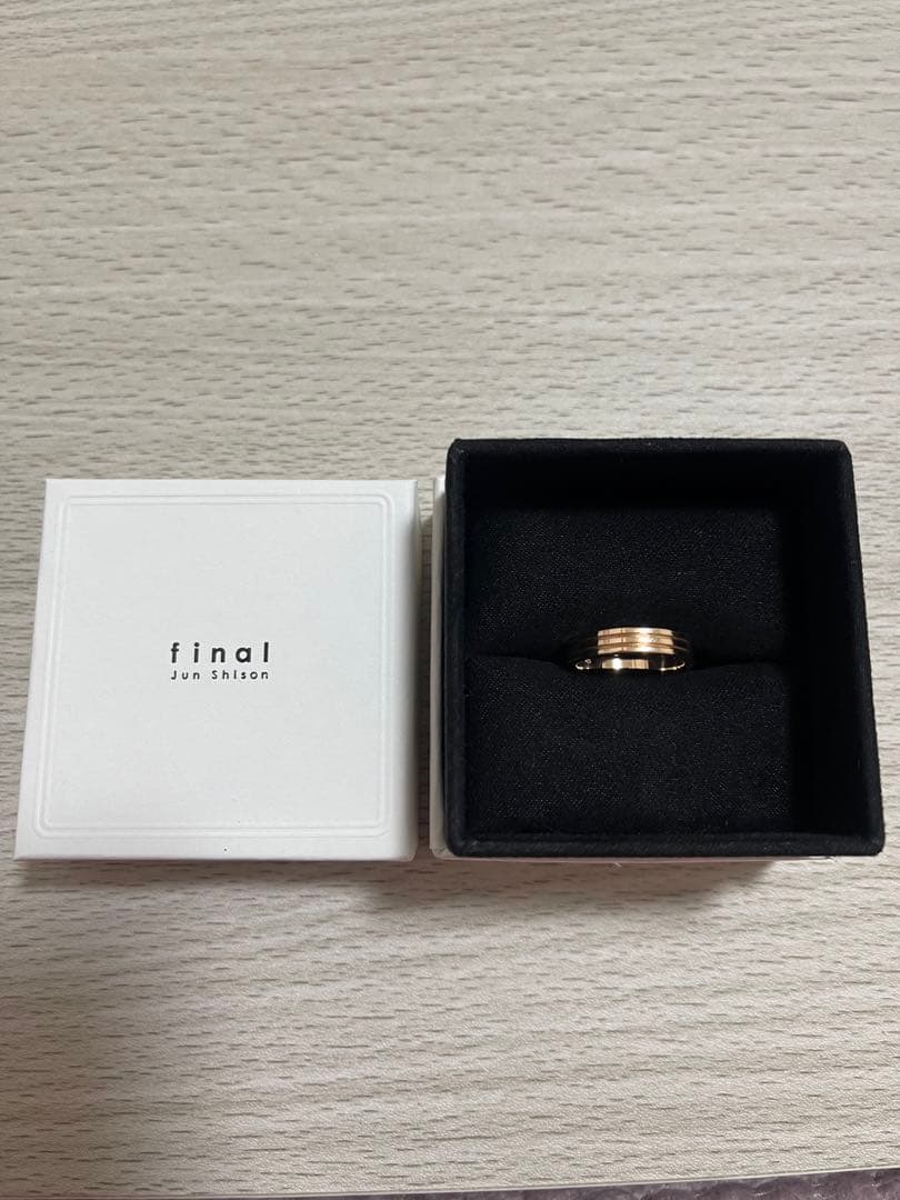 早い者勝ち‼️】志尊淳 写真集 final FC限定 指輪 リング9号 - メルカリ