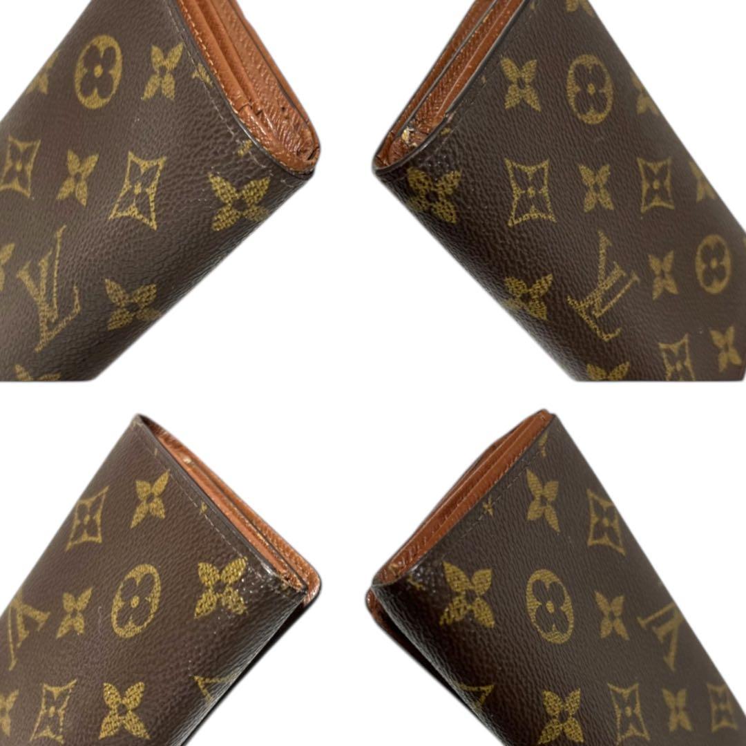 ルイヴィトン✨ 折り財布 ポルトモネビエ トレゾール モノグラム