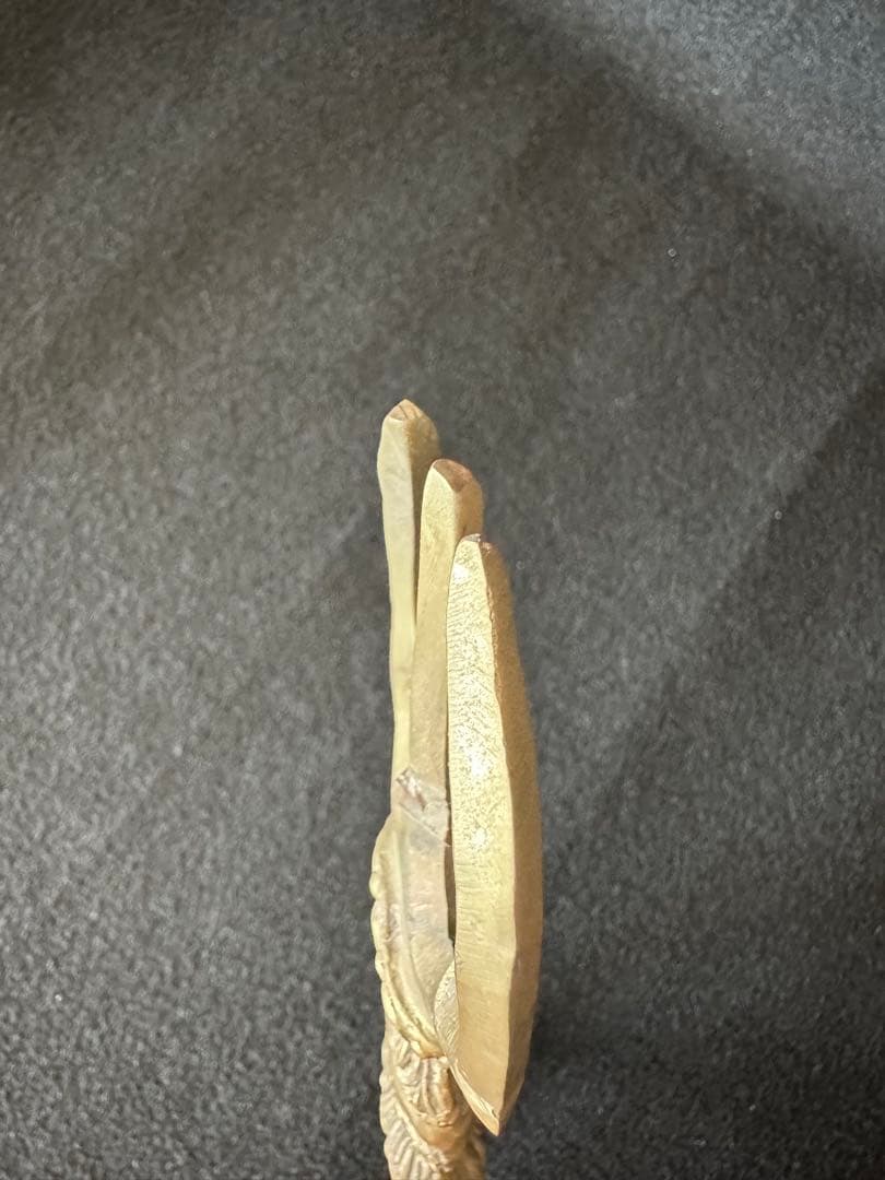 チベット密教法具 三鈷杵 長さ21cm 重さ373g 魔除け 厄除け 浄化 LB