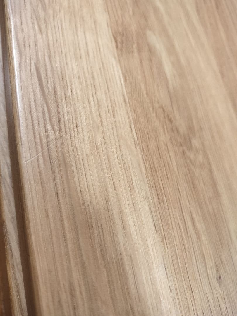 MUJI（無印良品）高級 オークダイニングテーブル 180cm 引き出し付き！