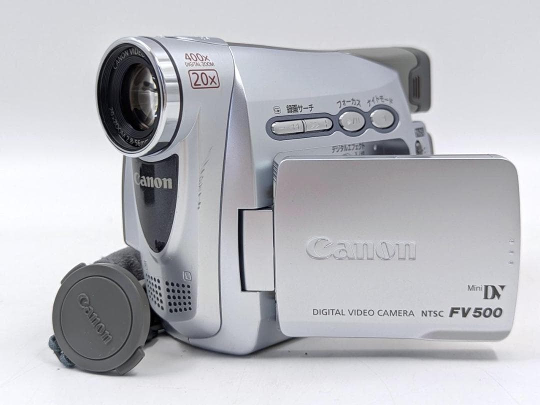 miniDVのダビングに！ Canon ビデオカメラ DM-FV500 1
