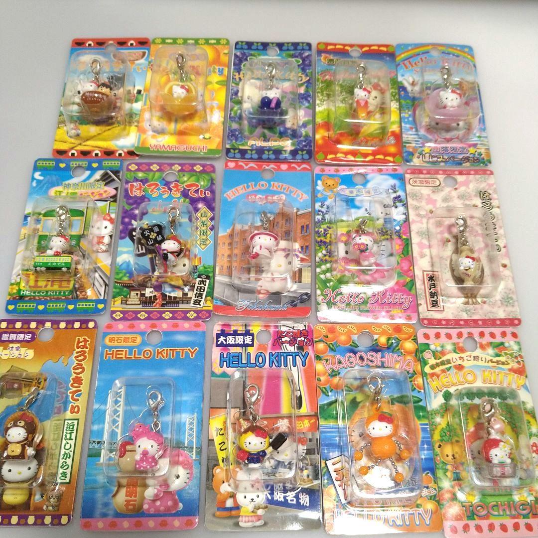 ご当地限定キティ ファスナーマスコット まとめ売り　116個