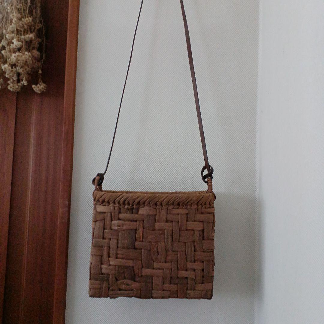 国産山葡萄ショルダーバッグ