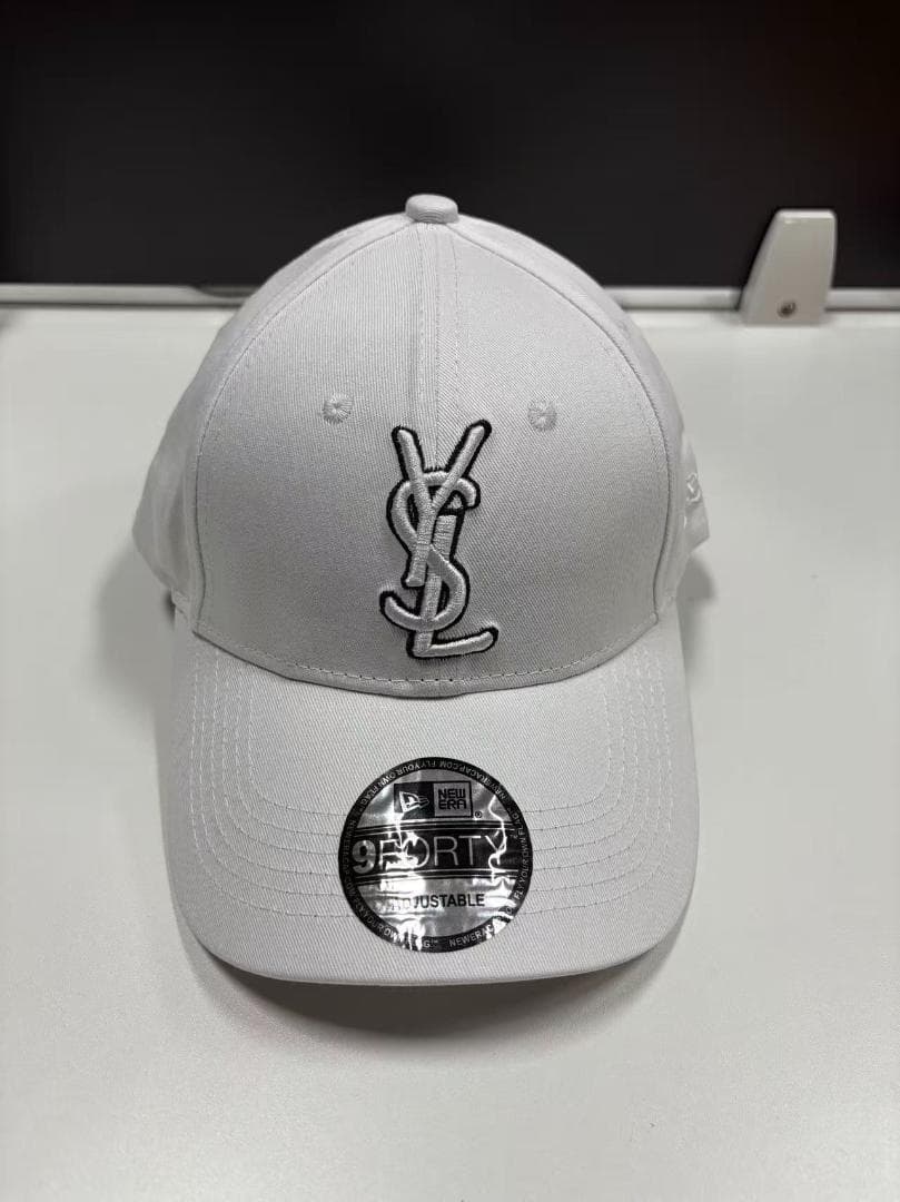 SAINT LAURENT 9FORTY キャップ ホワイト - メルカリ