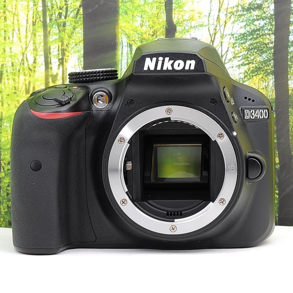 Nikon D3400☆スマホ転送機能付☆小型・軽量で高機能な一眼レフ