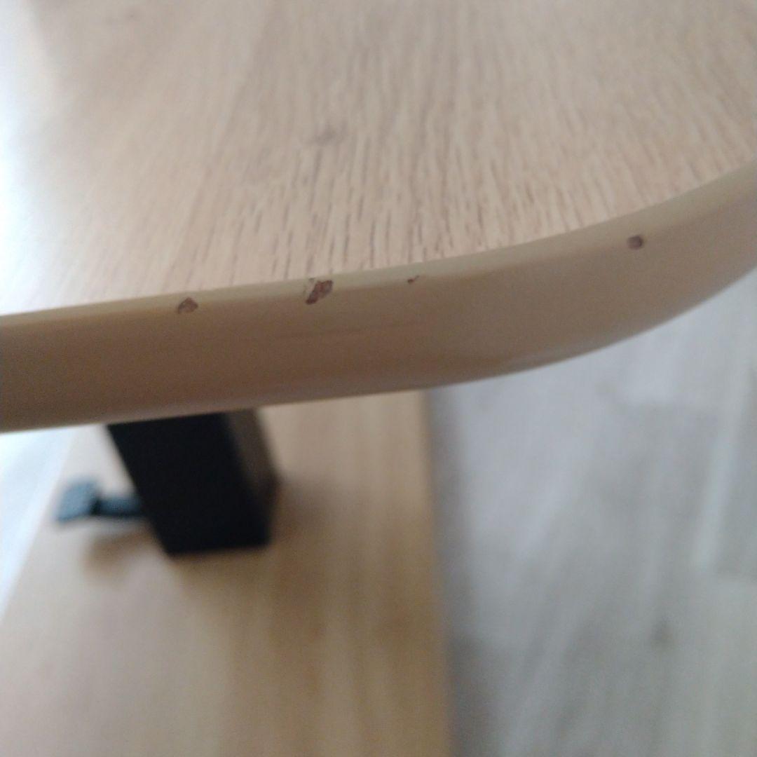 昇降式テーブル　120✕70 ナチュラルカラー　ダイニングテーブル