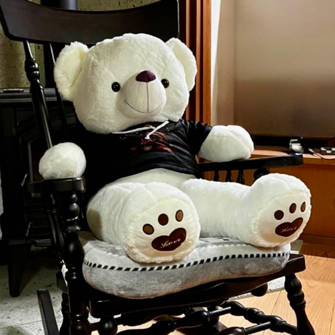 ホワイトテディベア Tシャツ付き