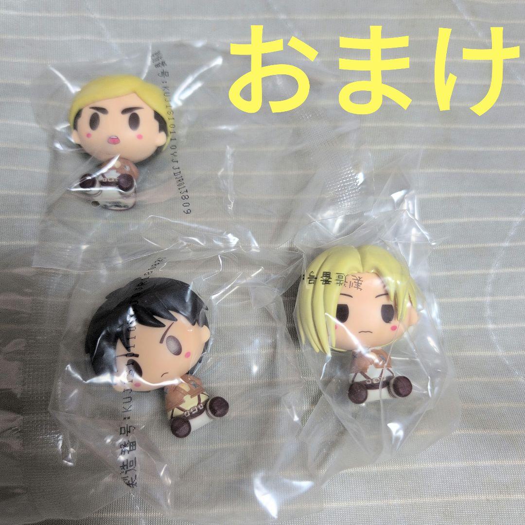 進撃の巨人一番くじフィギュアコンプ3種おまけ付き