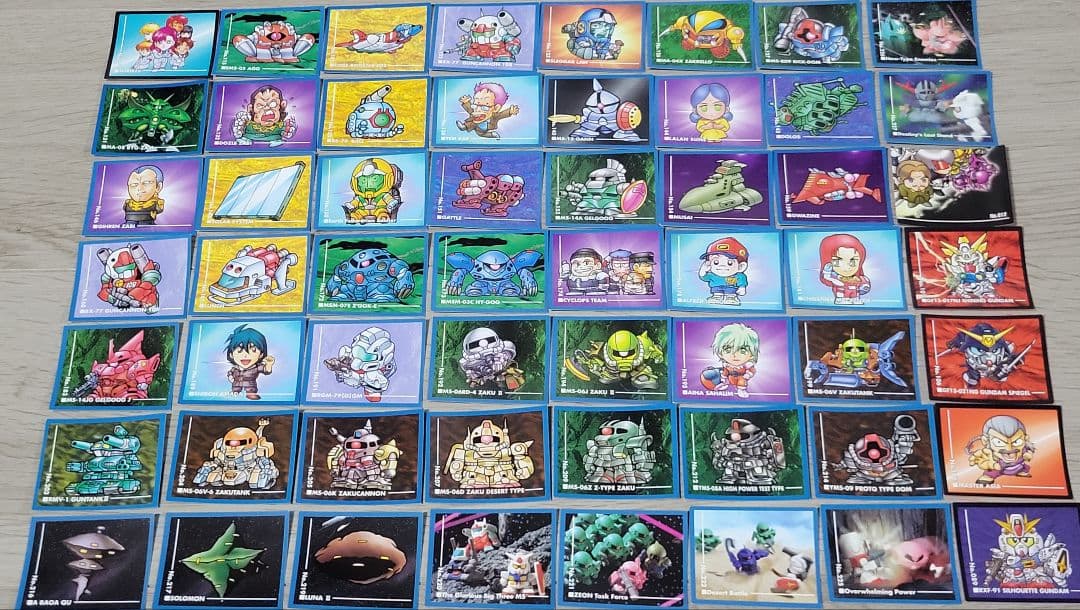 SDガンダム シールダスEX 約200枚 まとめ売り