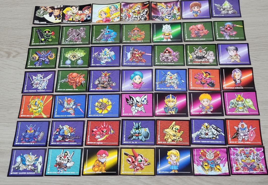 SDガンダム シールダスEXセット 約200枚 まとめ売り