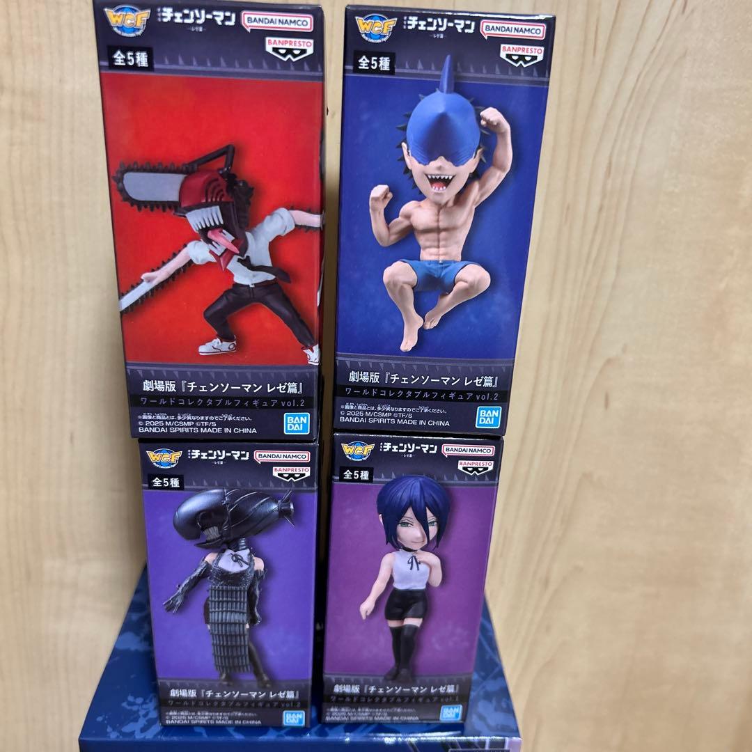 チェンソーマン ワーコレ ぬーどるストッパーフィギュアセット レゼ