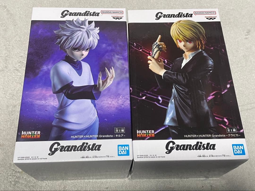 HUNTER×HUNTER キルア＆クラピカ Grandistaフィギュアセット - メルカリ
