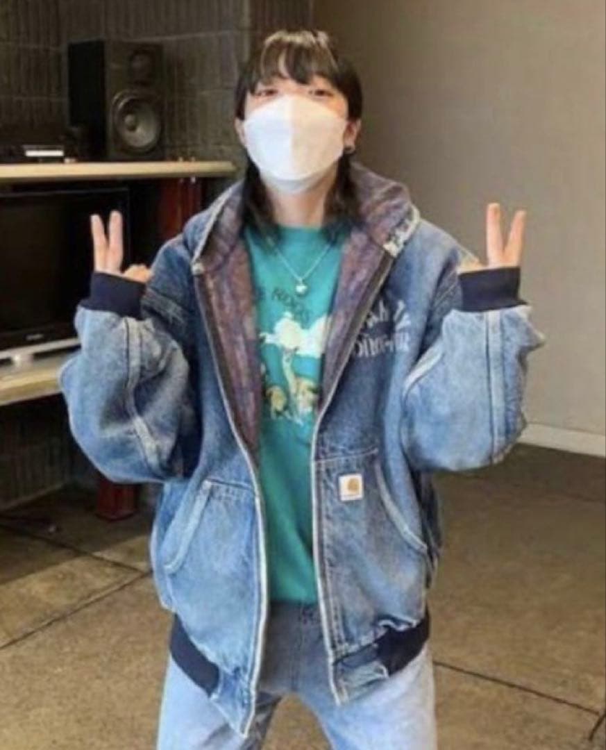 あいみょん着用Carhartt デニムアクティブジャケット 90's JB848