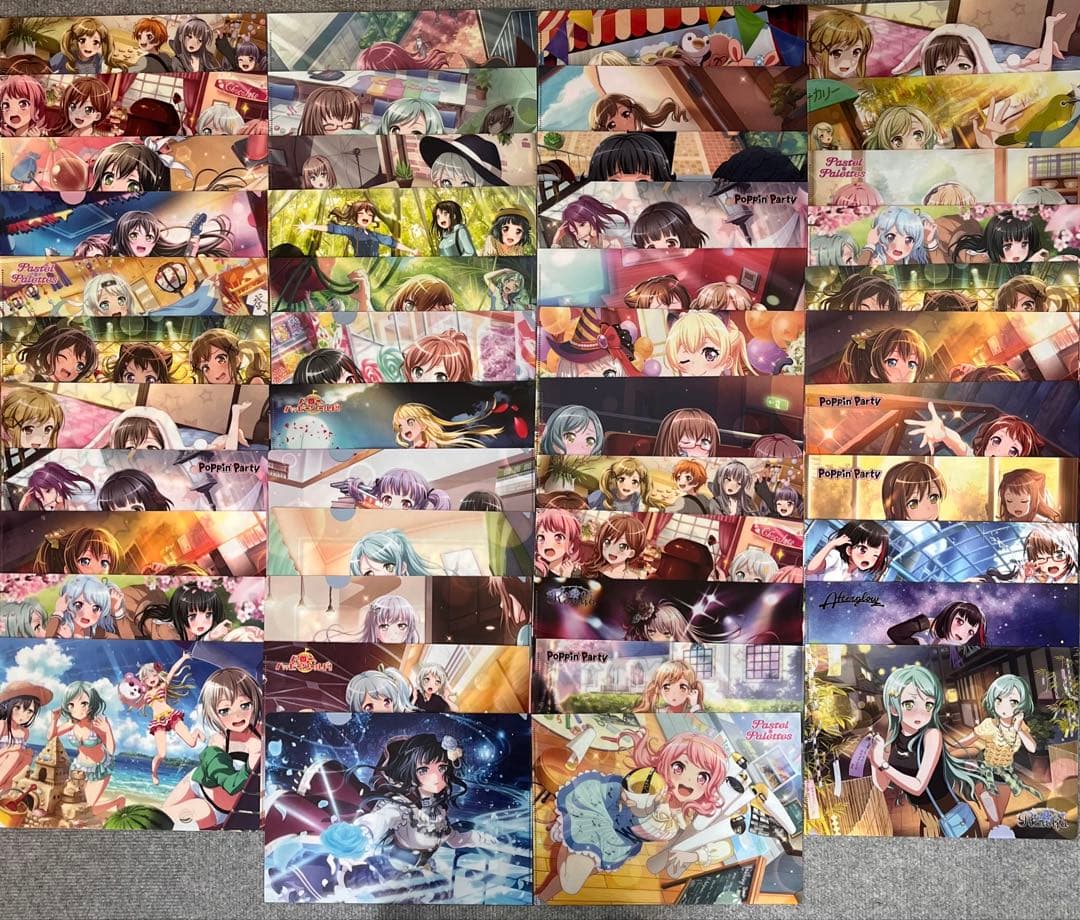 バンドリ クリアファイル 46枚セット バンドリ！ ガールズバンドパーティ！ クリアファイル 2020ver. | BanG