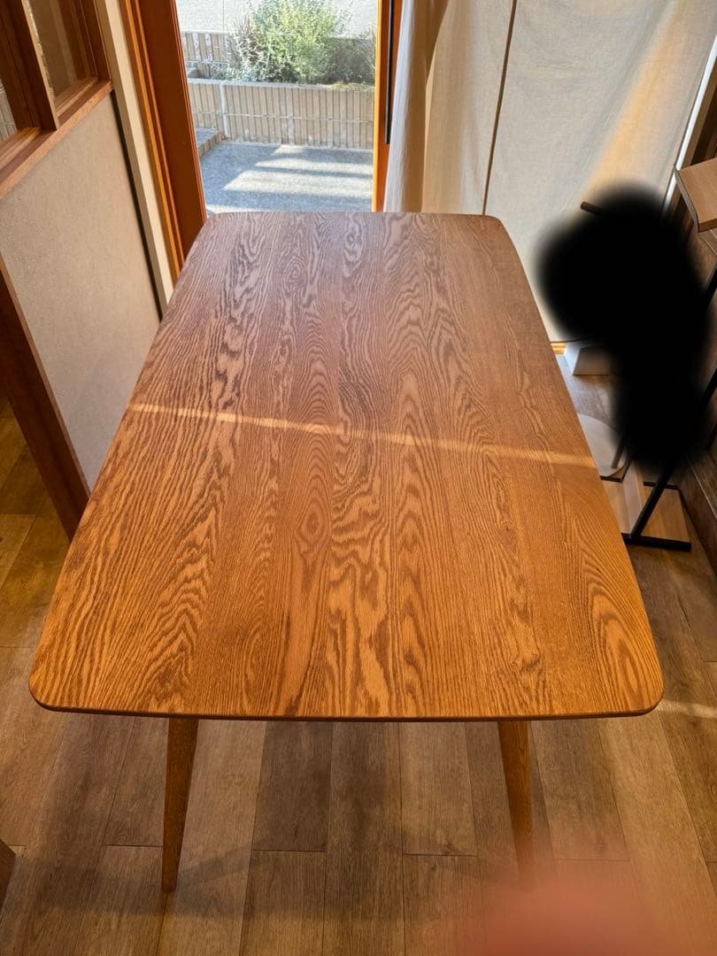 h*u様 モモナチュラル　ダイニングテーブル