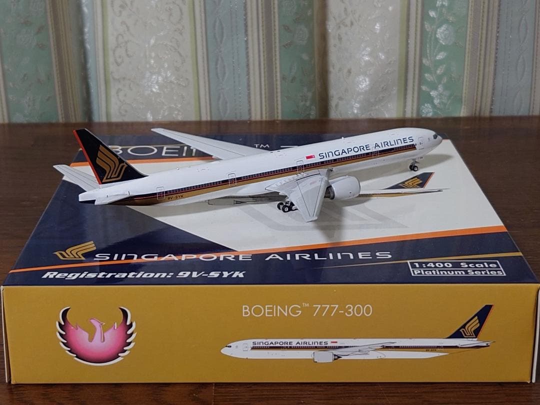 1/400【PHOENIX】シンガポール航空 B777-300 現行塗装機