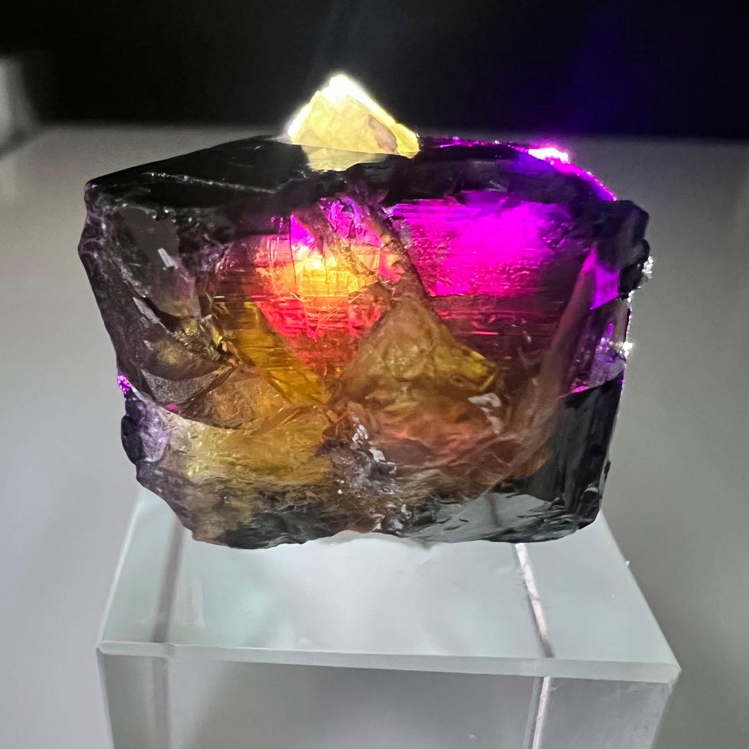 ドイツザクセン2022年閉山10000 Ritter mine フローライト