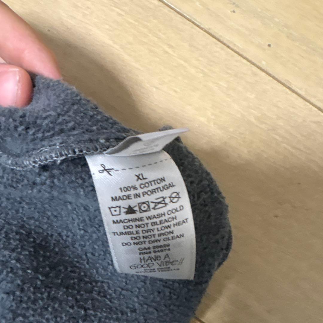 sttusy パーカー　ブラック　XL