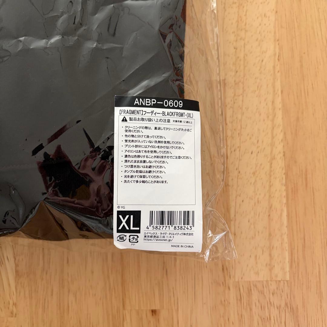 FRAGMENT x BLACKPINK フーディー XL BLACKFRGMT