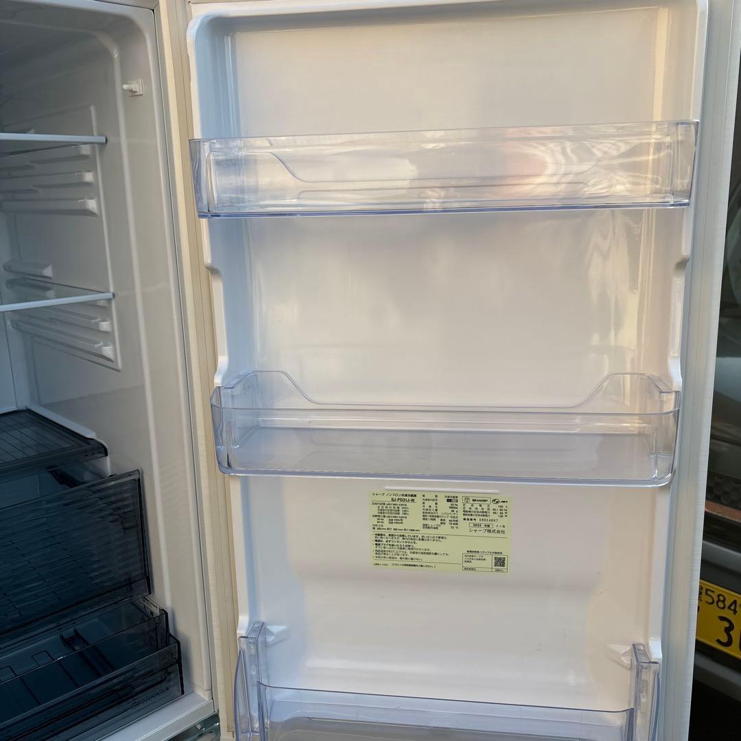 冷蔵庫　シャープ　SJ-PD31J-W 2023年製　310L