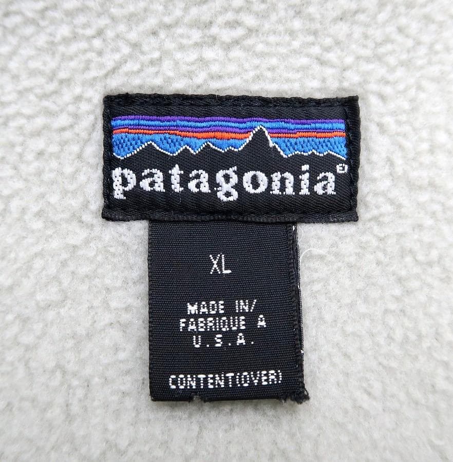 極美 XL パタゴニア 1998 シェルドシンチラ ジャケット ストームブルー