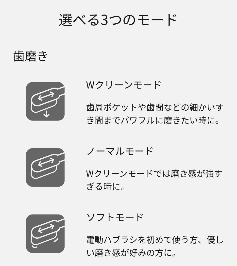 【25年6月購入】保証有 最新ハイグレードモデル ドルツW音波振動 替ブラシ1本