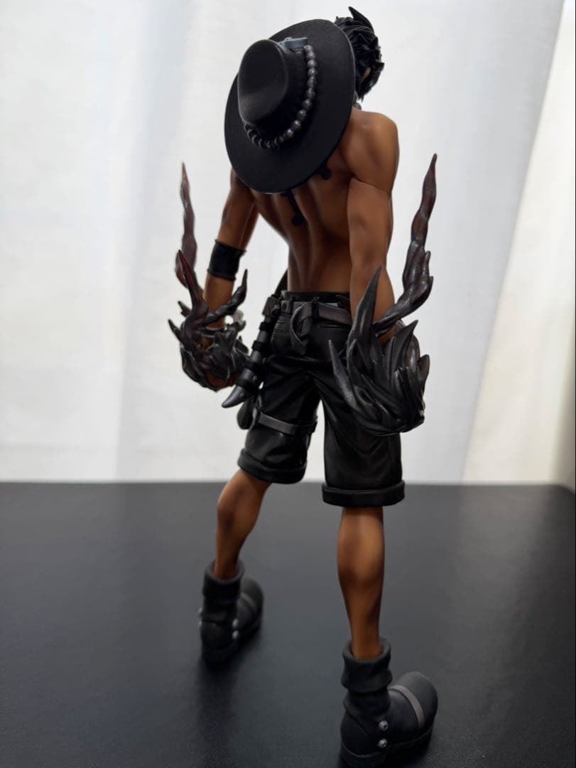 ワンピース グランディスタ エース リペイント加工 シルバー