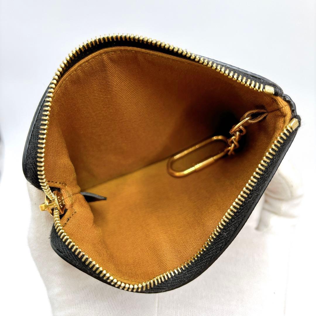 美品 ＊ CELINE セリーヌ トリオンフ ケース キーケース ブラウン