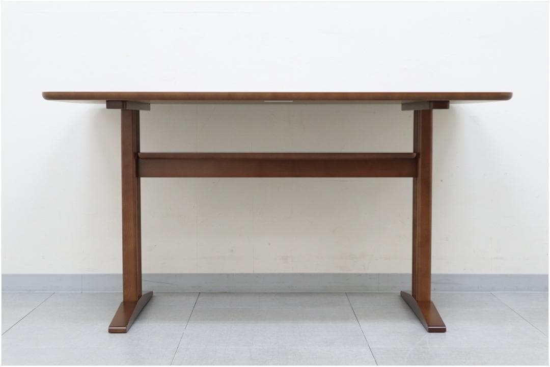 極美品 カリモク60 カフェテーブル1200 ウォールナット 机 テーブル