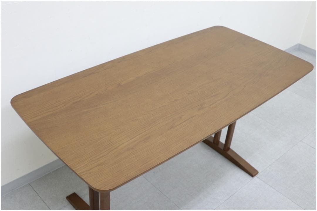 極美品 カリモク60 カフェテーブル1200 ウォールナット 机 テーブル