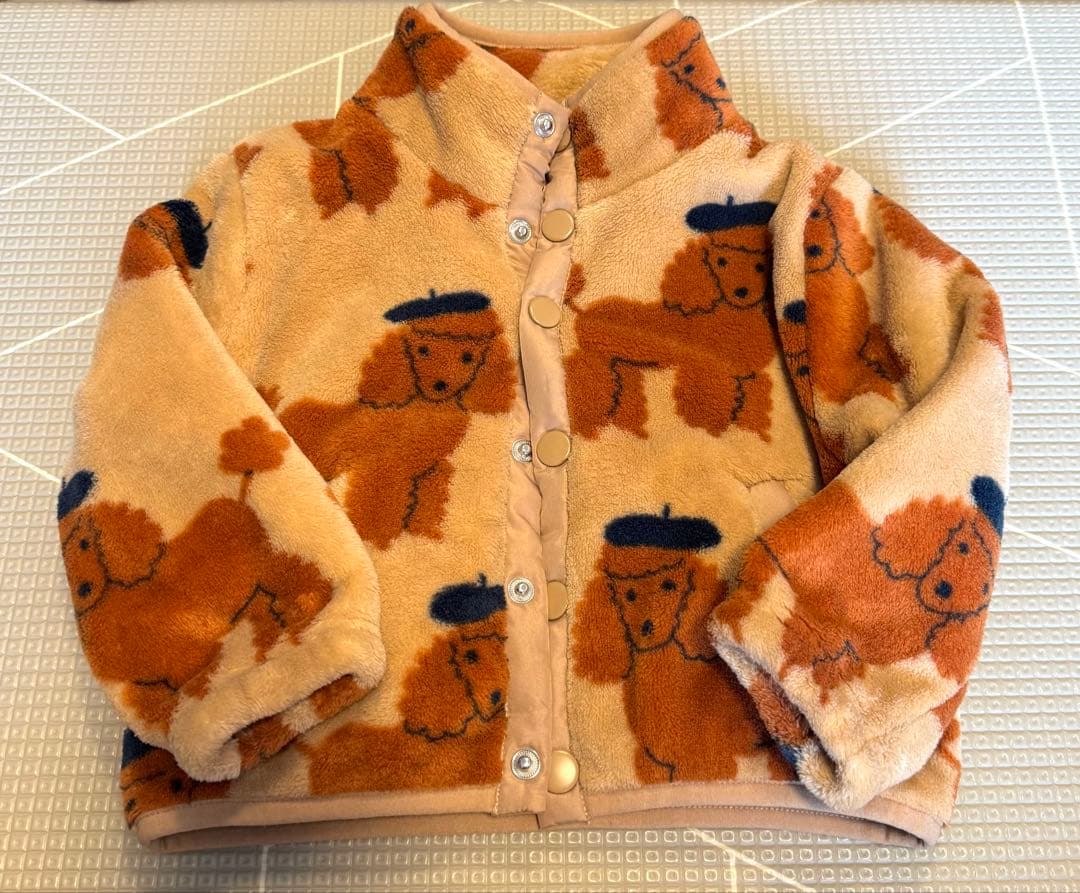 『よん』tinycottons プードルジャケット　2y
