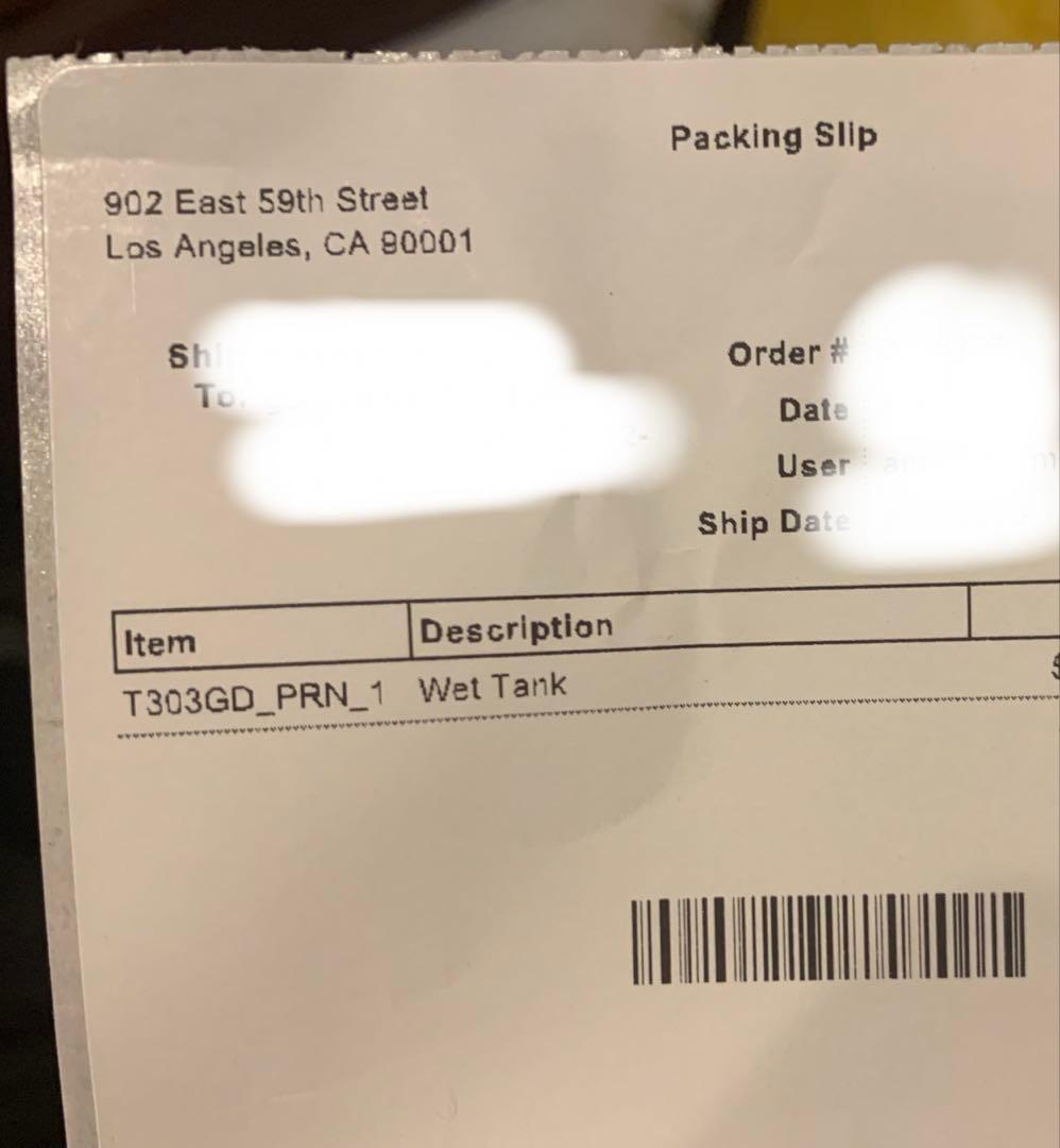 YZY Mowalola WET TANK サイズ1 / yeezy