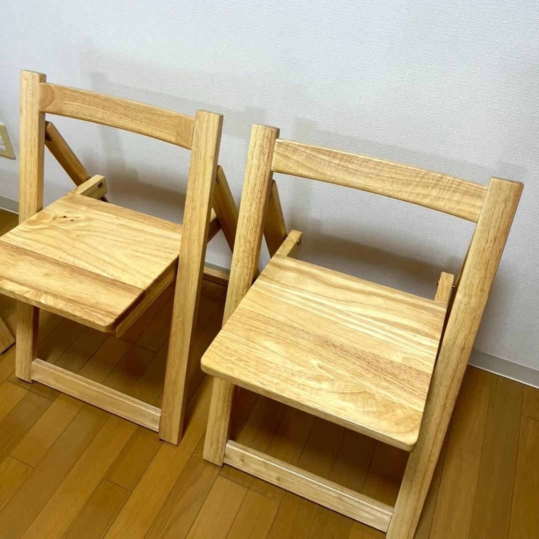 【PON】LOWYA バタフライテーブル 折りたたみダイニングテーブル