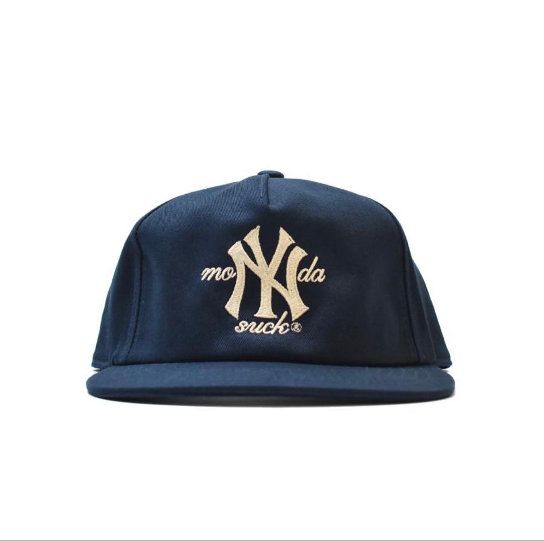 mondaysuck マンデーサック キャップ ヤンキース/ネイビー