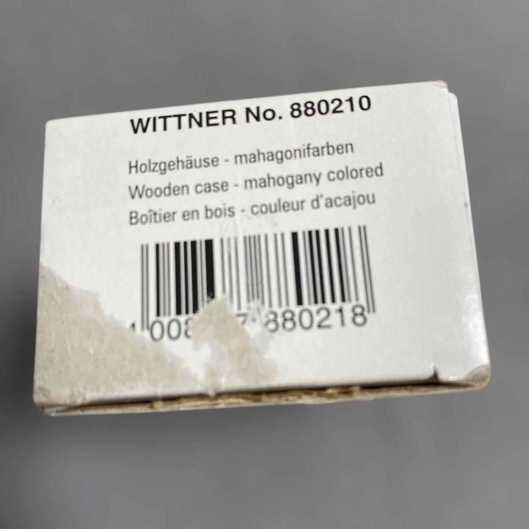 ウィットナー 木製メトロノーム スーパーミニタクテル 木製ケース マホガニー