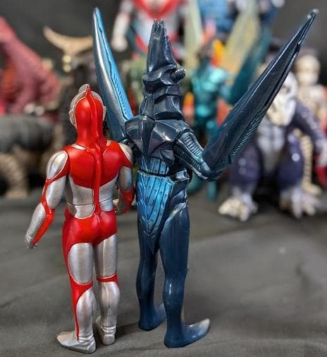 ウルトラマンパワード＆登場怪獣・宇宙人（バンダイ）ソフビ