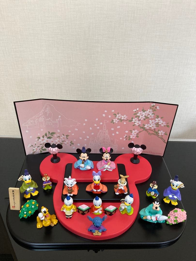 ディズニーひな人形セット 東京ディズニーリゾート雛人形 フィギュア