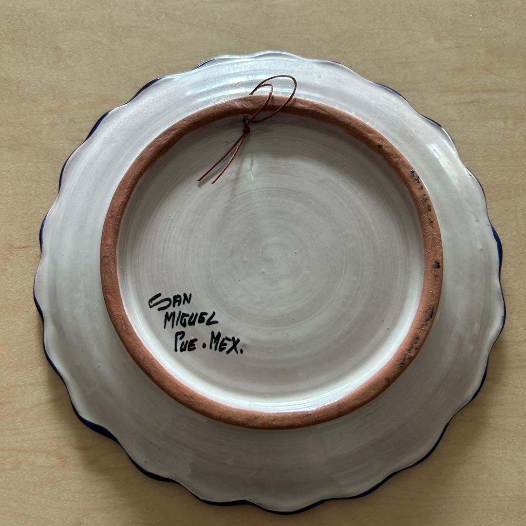 Puebla 飾り皿 メキシコ プエブラ焼き タラベラ焼き探訪、プエブラ