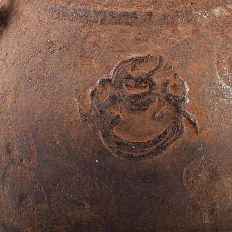 RITAO CHAN05様専用 名人井上造 山水文 鉄瓶 鉄釜 F R8039