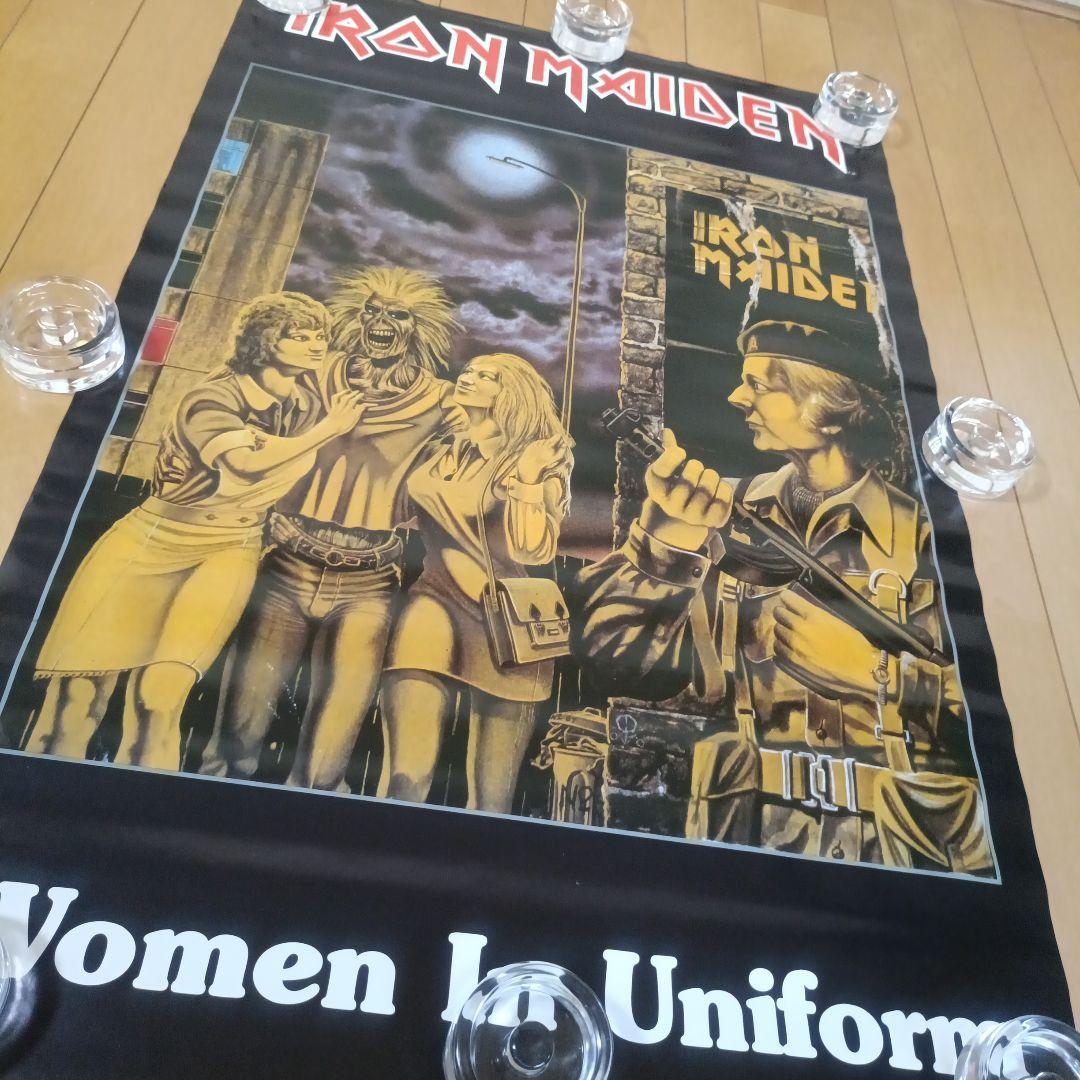 IRON MAIDEN “Women In Uniform” 1980 ポスター