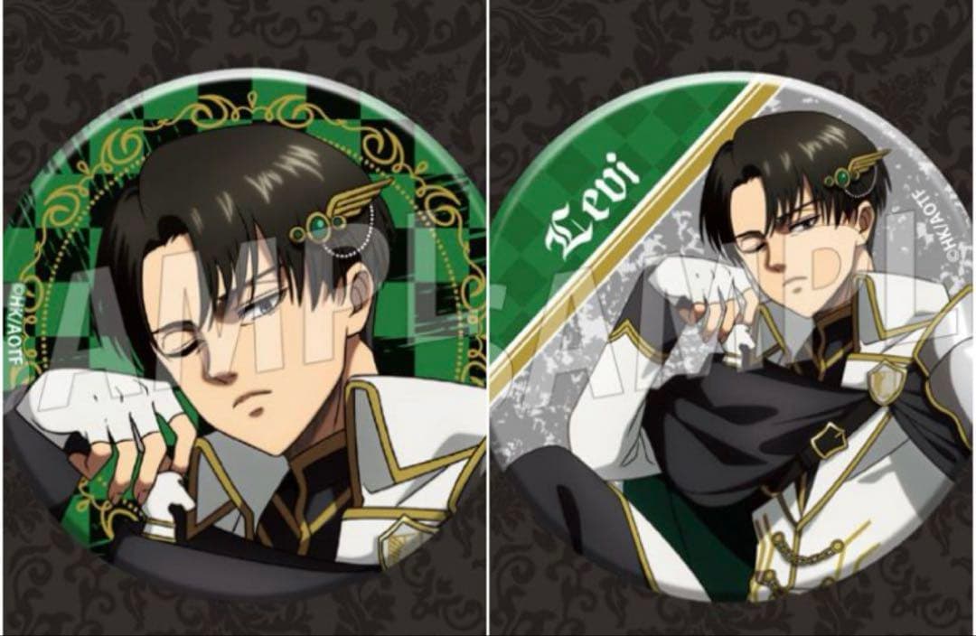 進撃の巨人 まるくじ リヴァイ 缶バッチ 進撃の巨人 まるくじ チェス