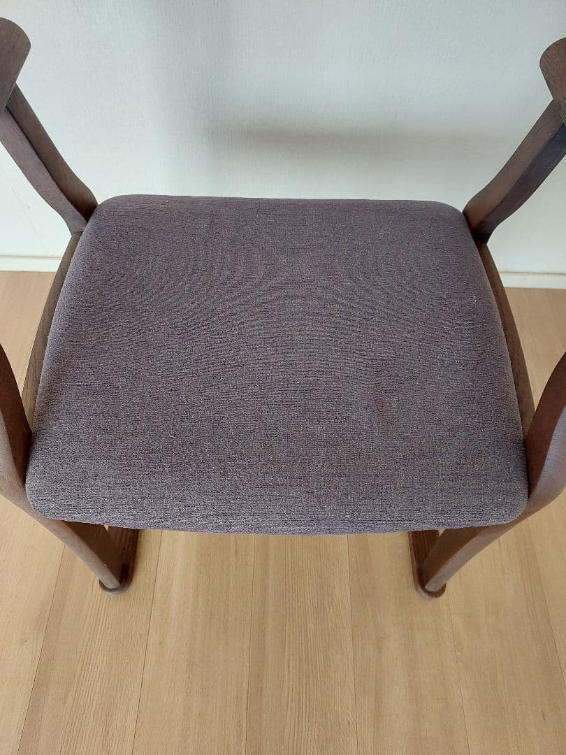 shirakawa スツール 木製 紫色